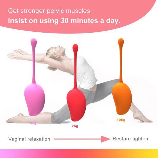 Weighted Kegel Balls (Mango Shaped)