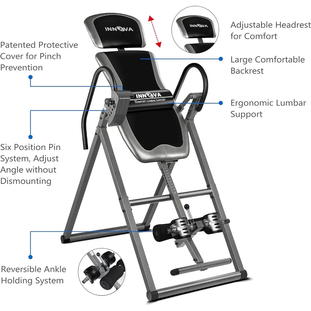 Inversion Therapy Table (300 lb Weight Capacity)