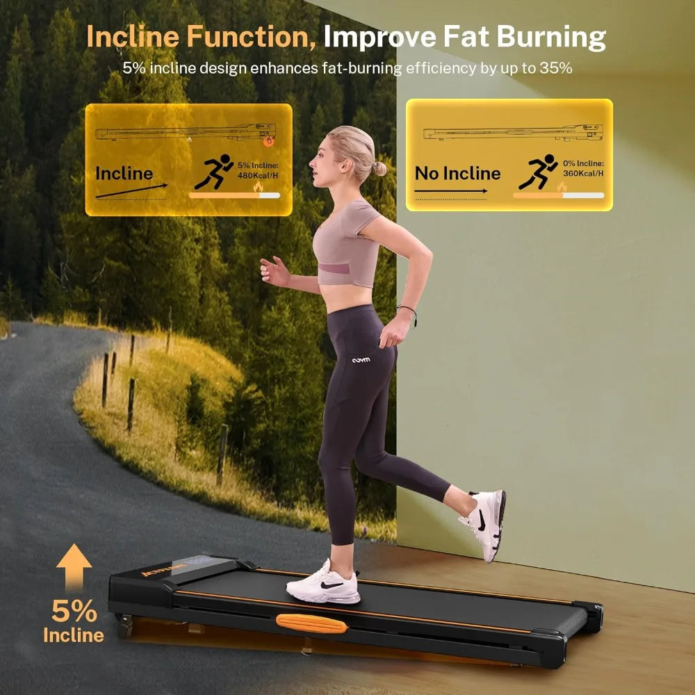 Incline Walking Pad - Top Speed 3.8mph