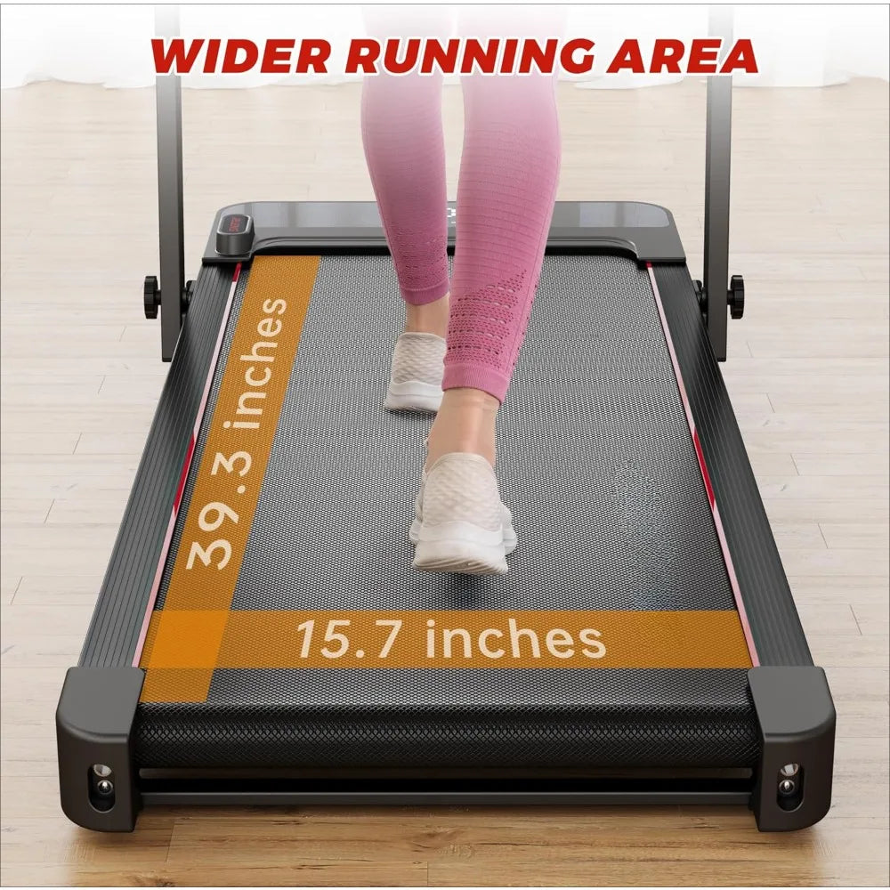 2 in 1 Portable Treadmill - Top Speed 7.5 mph