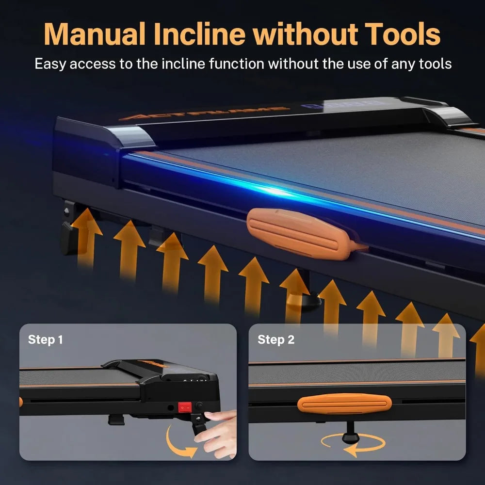 Incline Walking Pad - Top Speed 3.8mph